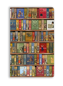 Bodleian Libraries: High Jinks Vintage Bookshelves (Soft Touch Journal) by Flame Tree Studio, 9781835629475