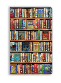 Bodleian Libraries: Hobbies & Pastimes Vintage Bookshelves (Soft Touch Journal) by Flame Tree Studio, 9781835629482