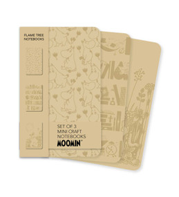 Moomin Set of 3 Mini Craft Notebooks by Flame Tree Studio, 9781835629536