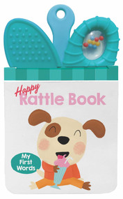 Happy Rattle Book - My First Words by Little Genius Books, 9781968522193