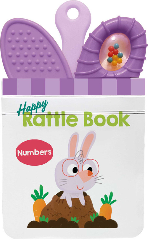 Happy Rattle Book - Numbers by Little Genius Books, 9781968522209