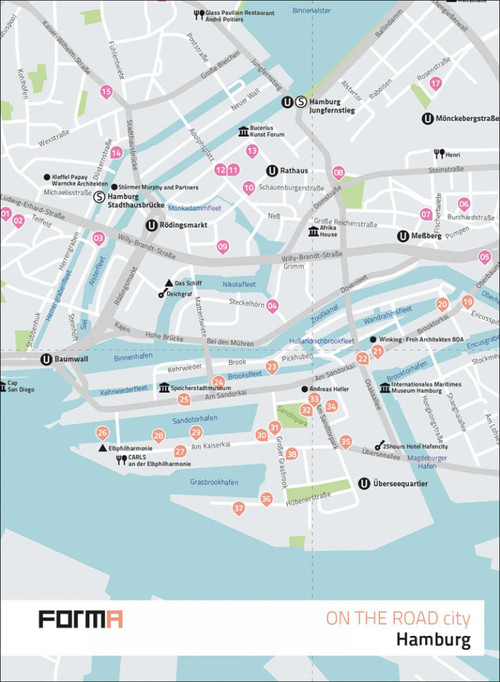 Hamburg: On the Road Architecture Guides by Laura Andreini, 9788855210454