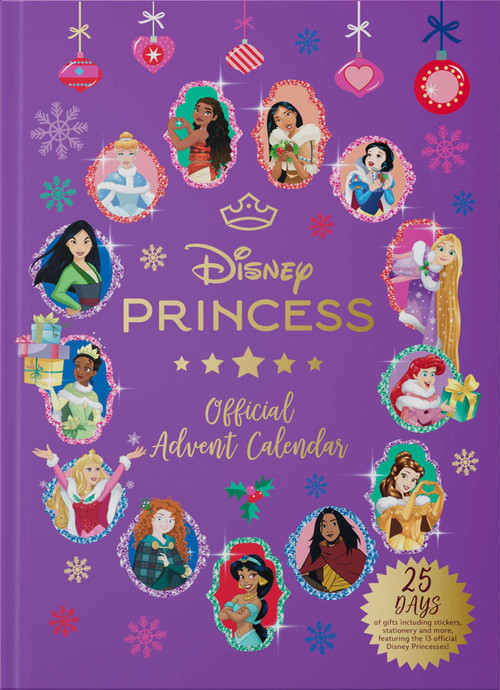 Disney Princess: The Official Advent Calendar (25 Days of Gifts, with Stationery, Key Chains, Decorative Tapes and More!) by Insight Editions, 9798337400808