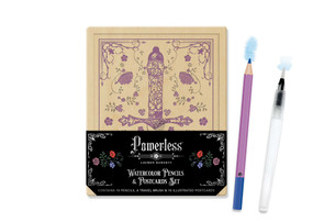 Lauren Roberts: Powerless Watercolor Pencils and Postcards Set by Insight Editions, 9798337403502