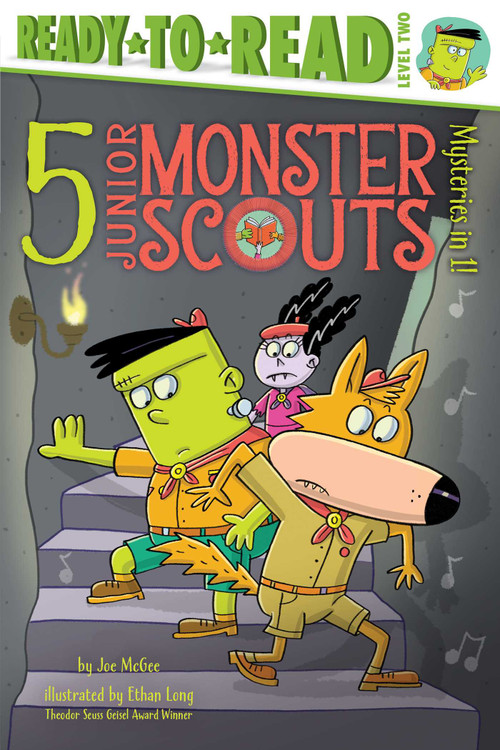 5 Junior Monster Scouts Mysteries in 1! (Hide-and-Seek Pup; Troll Trouble; Lost in the Library; Pumpkin Party; Don't Wake Dracula) by Joe McGee, Ethan Long, 9798347112708