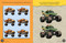 Monster Jam Magnetic Play Set by Editors of Studio Fun International, 9780794455002