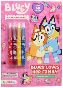 Bluey Colortivity: Bluey Loves Her Family by Editors of Studio Fun International, 9780794455590