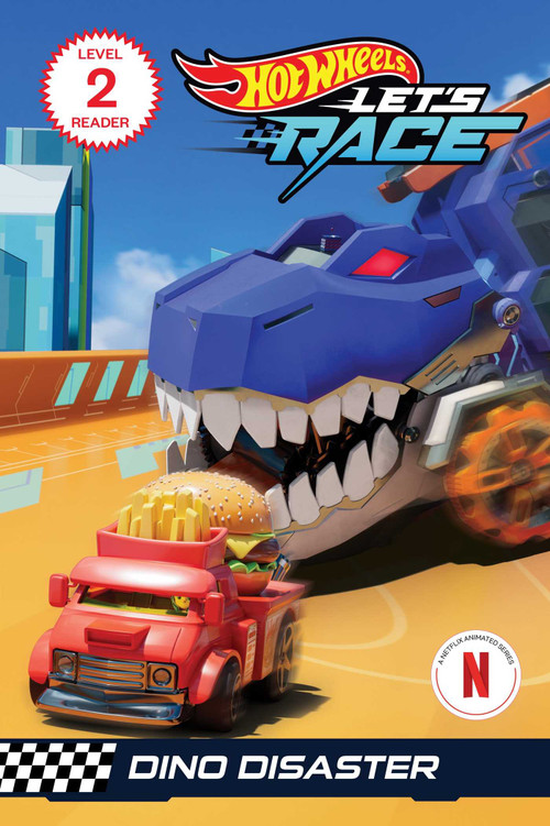 Hot Wheels Let's Race: Dino Disaster by Eric Geron, Mattel, 9781640365360