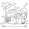 Carry-Along Coloring: Let's Color Christmas! by Editors of Silver Dolphin Books, Pamela Barbieri, 9781667210469
