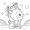 Carry-Along Coloring: Let's Color Christmas! by Editors of Silver Dolphin Books, Pamela Barbieri, 9781667210469