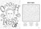 Elf Word Search and Coloring Book by Editors of Thunder Bay Press, 9781667210643