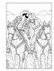 Roped in by Love Coloring (Western Romance Scenes to Color) by Editors of Thunder Bay Press, 9781667211886