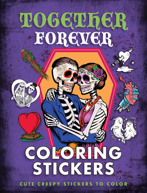 Together Forever Coloring Stickers by Editors of Thunder Bay Press, 9781667213026