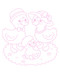 ColorWorld: Cute & Cuddly (With 6 Pastel Markers, Plus 30 Puffy Stickers and 32 Pages to Color!) by Editors of Silver Dolphin Books, 9781667213613