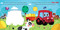 Squeeze & Squeak: Beep, Beep Tractor! by Morgan Finch, Pamela Barbieri, 9781667213644