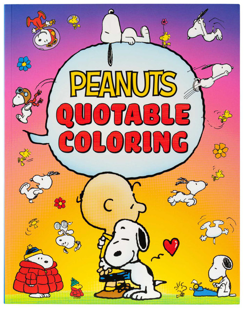 Peanuts Quotable Coloring by Editors of Thunder Bay Press, 9781667213668