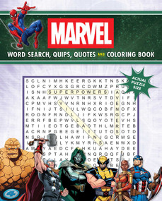 Marvel Word Search, Quips, Quotes and Coloring Book by Editors of Thunder Bay Press, 9781667214429