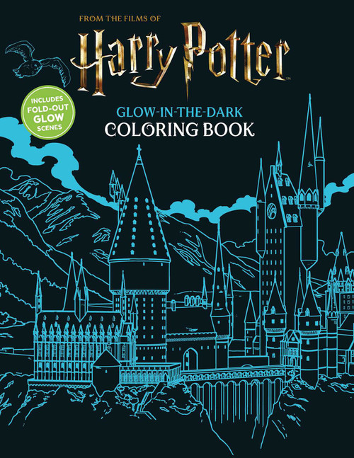 Harry Potter Glow-in-the-Dark Coloring Book by Editors of Thunder Bay Press, 9781667214443