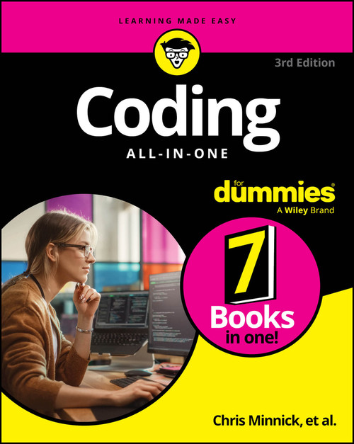 Coding All-in-One For Dummies by Chris Minnick, 9781394449187