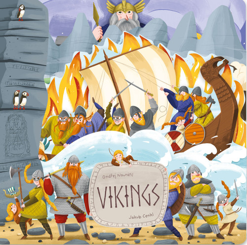 Vikings by Ondrej Navratil, Jakub Cenkl, 9788000080666