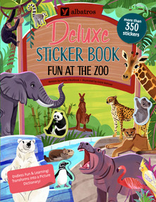 Deluxe Sticker Book: Fun at the Zoo by Lenka Cibulkova, Katie Melrose, 9788000080581
