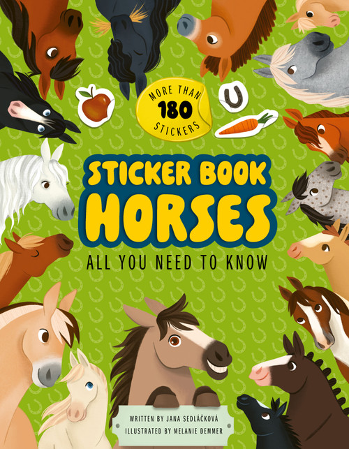 Sticker Book: Horses by Jana Sedlackova, Melanie Demmer, 9788000080550