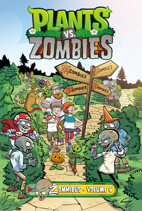 Plants vs. Zombies Zomnibus Volume 6 by Paul Tobin, Kieron Dwyer, Christianne Gillenardo-Goudreau, Jesse Hamm, 9781506753317