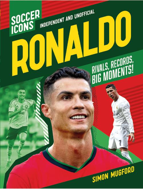 Soccer Icons: Ronaldo by Simon Mugford, 9781839553745