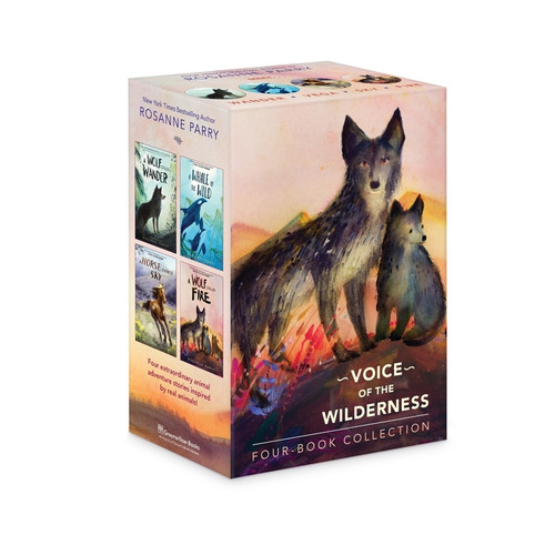 Rosanne Parry “Voice of the Wilderness” 4-book Box Set (A Wolf Called Wander, A Whale of the Wild, A Horse Named Sky, A Wolf Called Fire) by Rosanne Parry, 9780063578821