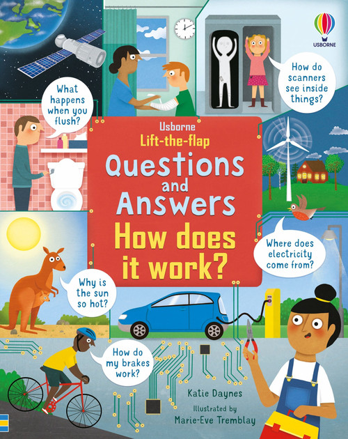 Lift-the-Flap Questions & Answers How Does it Work? by Katie Daynes, Marie-Eve Tremblay, 9781836050681