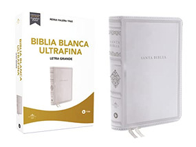 RVR60, Santa Biblia, Letra Grande, Bodas, Bautismo, Presentación/Dedicación y Cumpleaños, Leathersoft, Blanco, Comfort Print (Spanish Edition) by Vida, RVR 1960- Reina Valera 1960, 9780829772135