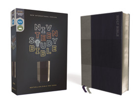 NIV, Teen Study Bible (For Life Issues You Face Every Day), Leathersoft, Blue, Comfort Print by Lawrence O. Richards, Sue W. Richards, Zondervan, 9780310455837
