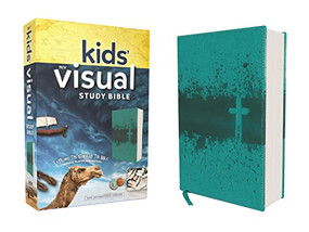 NIV, Kids' Visual Study Bible, Leathersoft, Teal, Full Color Interior (Explore the Story of the Bible---People, Places, and History) by Zondervan, 9780310758426