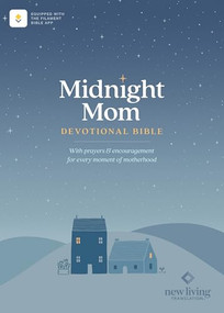 NLT Midnight Mom Devotional Bible (Hardcover, Red Letter, Filament Enabled) (With Prayers and Encouragement for Every Moment of Motherhood) by New Living Translation, Tyndale, Becky Thompson, Susan K. Pitts, 9781496482808