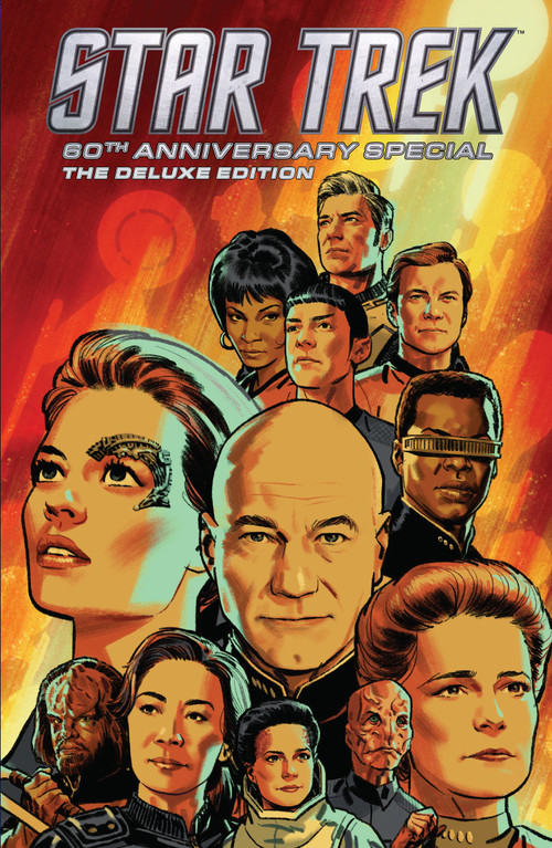 Star Trek: 60th Anniversary Special--The Deluxe Edition by Brian Michael Bendis, Mike McMahan, Ryan North, Christopher Cantwell, Chris Fenoglio, 9798887245010