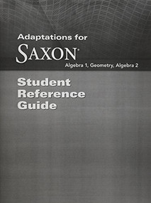 Adaptation Student Reference Guide by , 9781602775053