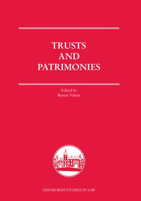 Trusts and Patrimonies by Remus Valsan, 9781399571951