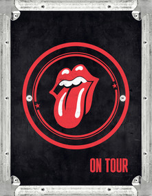 The Rolling Stones: On Tour (The Official Celebration of the Greatest Live Band of All Time) by The Rolling Stones, Paul Sexton, 9781035439195