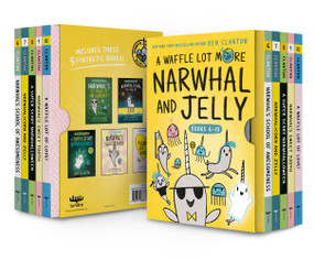 A Waffle Lot More Narwhal and Jelly (Hardcover Books 6-10) by Ben Clanton, 9781774888834