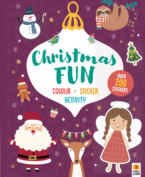 Color, Sticker, Activity Christmas: Christmas Fun by Independently written by Schwager & Steinlein and Three Wishes Ltd, 9781837161140