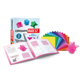 Origami Made EZ (Over 20 Fun & Easy Projects with 156 Sheets of Origami Paper + How-To Videos) by Evan Zodl, 9780486855479