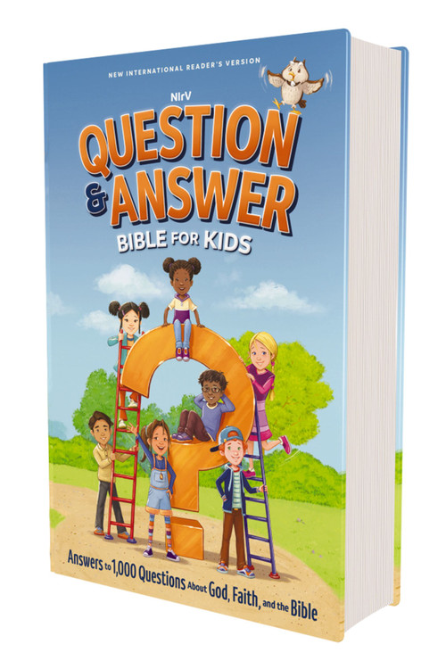 NIrV, Question and Answer Bible for Kids, Hardcover, Comfort Print (Answers to 1,000 Questions Kids Ask About God, Faith, and the Bible), 9780310466901