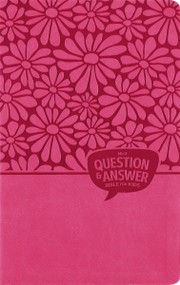 NIrV, Question and Answer Bible for Kids, Leathersoft, Pink, Comfort Print (Answers to 1,000 Questions Kids Ask About God, Faith, and the Bible), 9780310466932