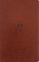 NASB, Personal Size Reference Bible, Large Print, Paragraph Style, Leathersoft, Brown, Red Letter, 1995 Text, Comfort Print by Zondervan, 9780310469117
