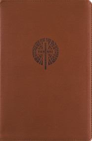 NRSVue, Single-Column Reference Bible, Leathersoft, Brown, Comfort Print by Zondervan, 9780310469162