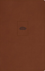 NIV, Heritage Bible, Page Edge Art Edition, Leathersoft, Brown, Red Letter, Comfort Print by Zondervan, 9780310469230