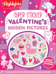 Super Sticker Valentine's Hidden Pictures by Highlights, 9781639626397