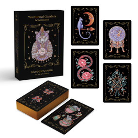 Nocturnal Garden Lenormand ((Lenormand Box Set with 36 Cards and Guide Book)) by Faina Lorah, 9780764370946