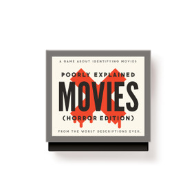 Mini Poorly Explained Movies - Horror Edition by Brass Brass Monkey, 9780735388888