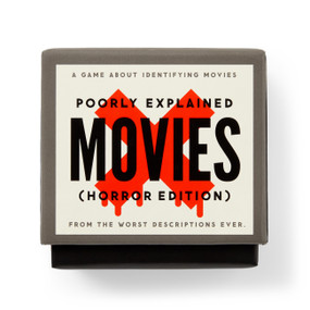Mini Poorly Explained Movies - Horror Edition by Brass Brass Monkey, 9780735388888